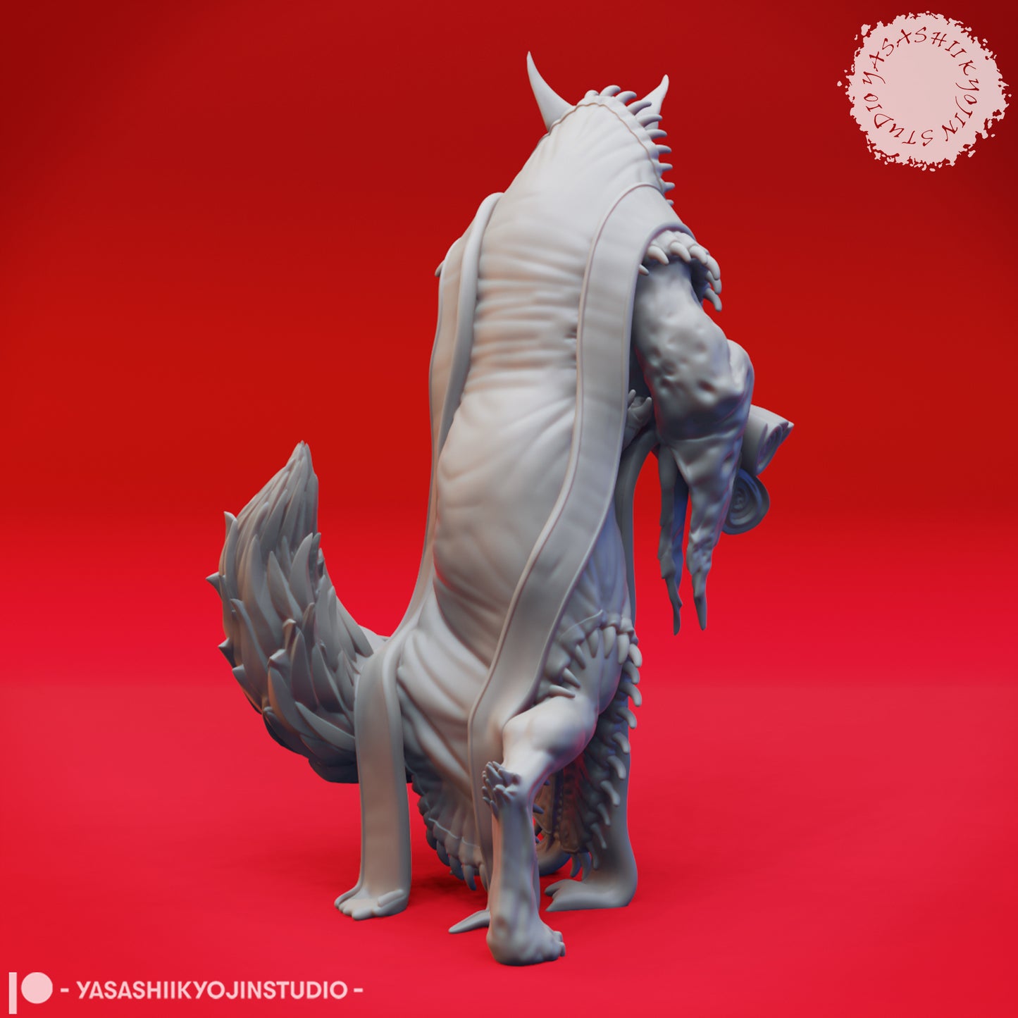 Arcanaloth miniature by Yasashii Kyojin Studio