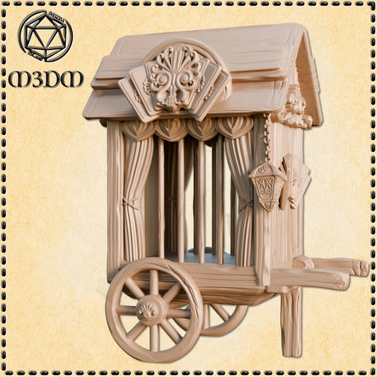 Caged Circus Miniature by M3DM