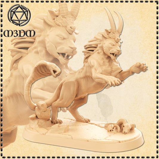 Chimera Miniature by M3DM