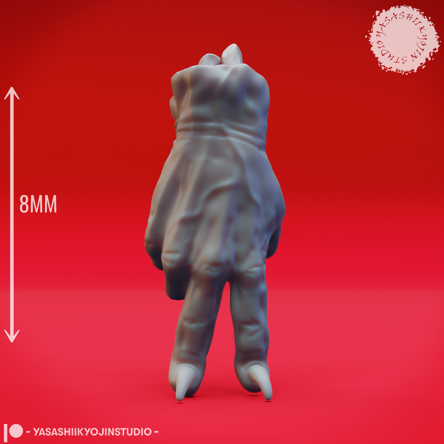 Crawling Claw miniature by Yasashii Kyojin Studio