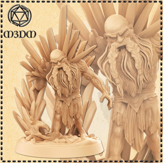 Crystalized Dwarf Miniature by M3DM