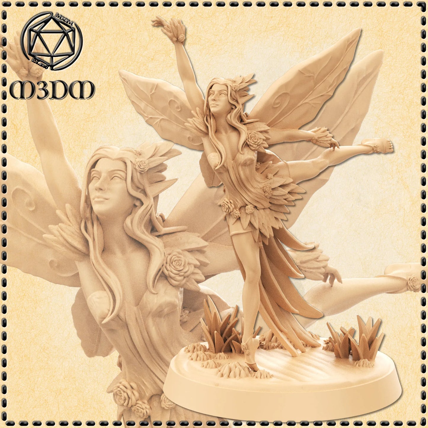 Garden Fairy Miniature by M3DM