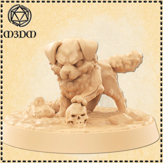 Hell Hound Puppy Miniature by M3DM