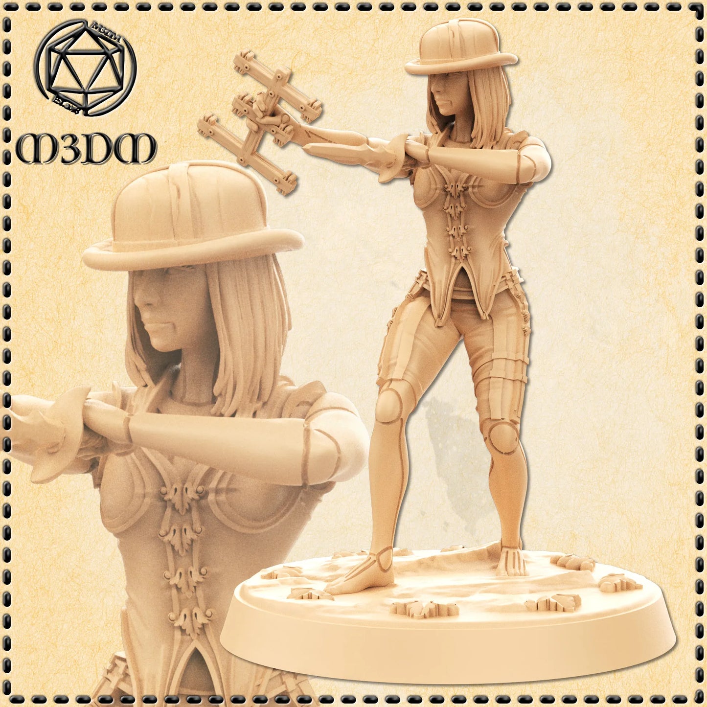 Marionette Construct Miniature by M3DM