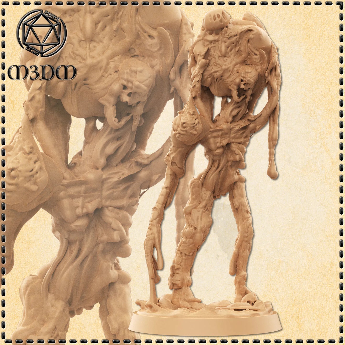 Plague Spreader Miniature by M3DM