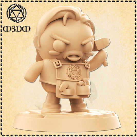Ricky the Mastersmith Miniature by M3DM