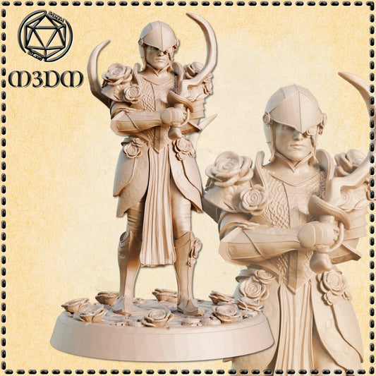 Rose Knight Miniature by M3DM