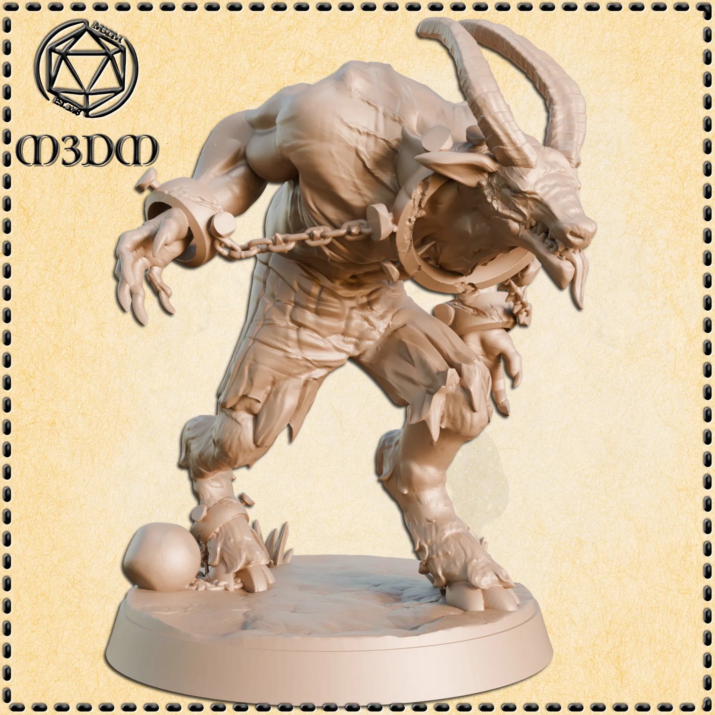 The Beast Within Miniature by M3DM