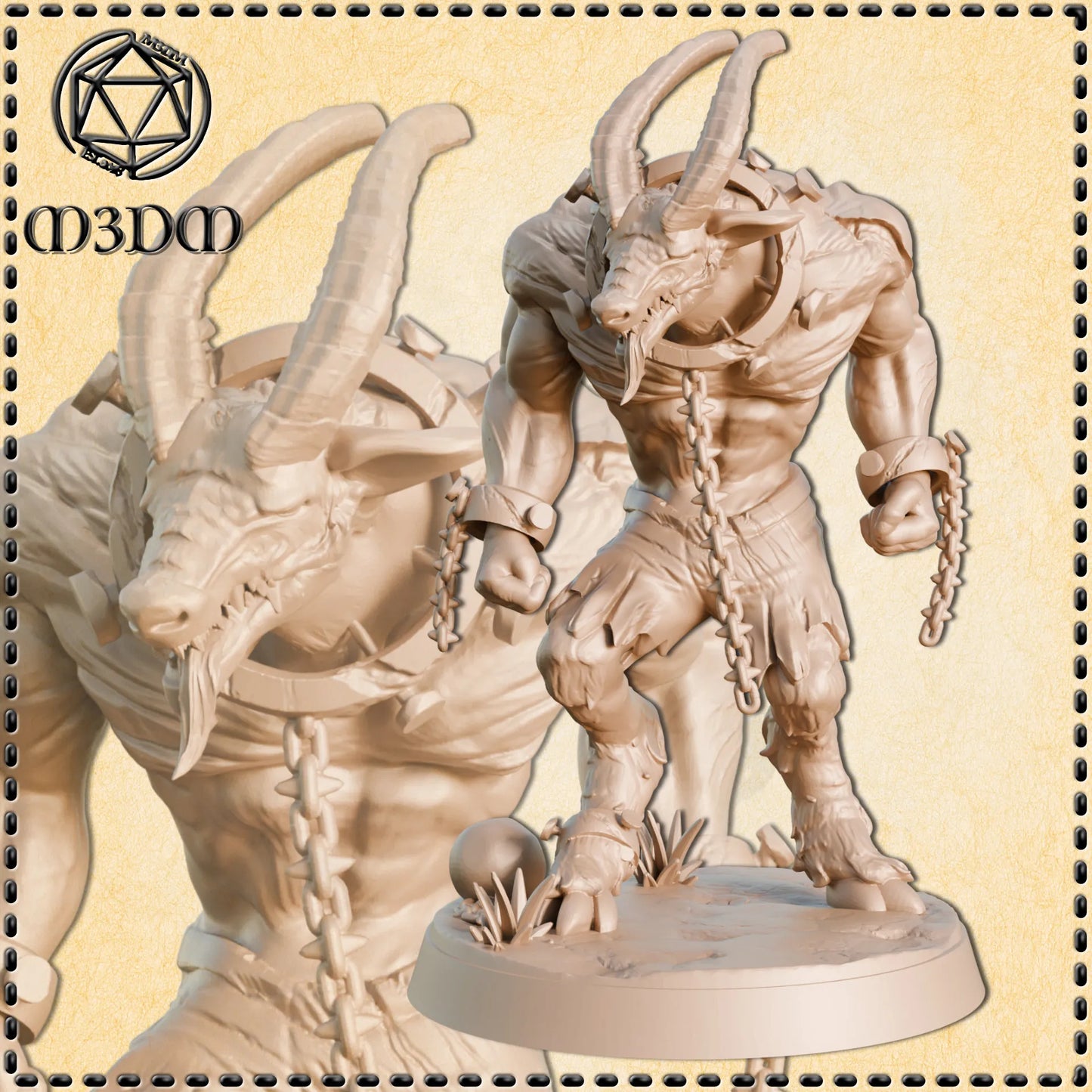 The Beast Within Miniature by M3DM