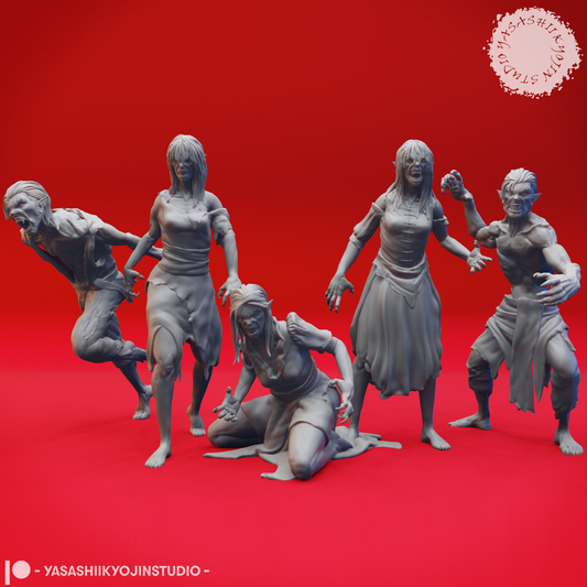 Vampire miniature by Yasashii Kyojin Studio