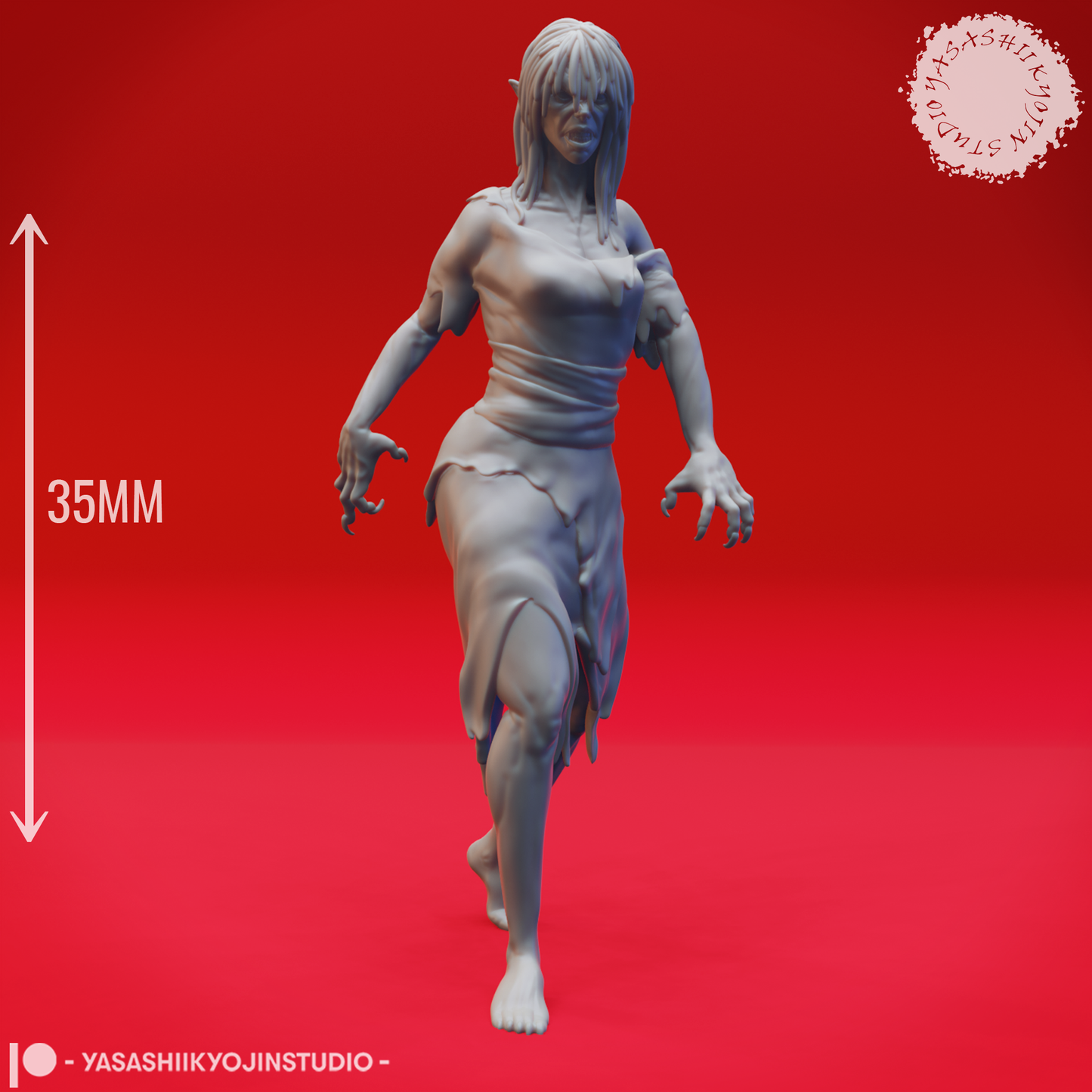 Vampire miniature by Yasashii Kyojin Studio