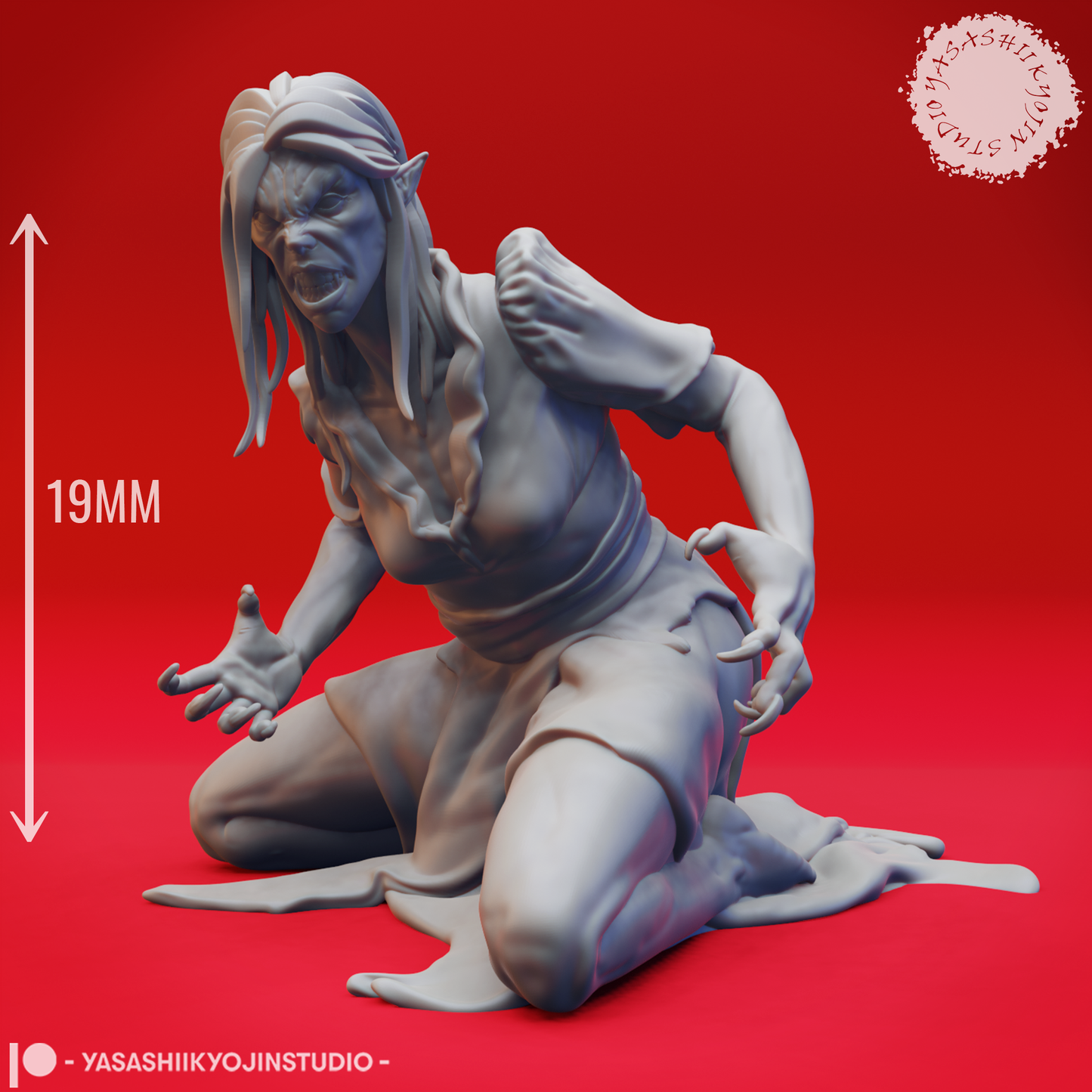 Vampire miniature by Yasashii Kyojin Studio