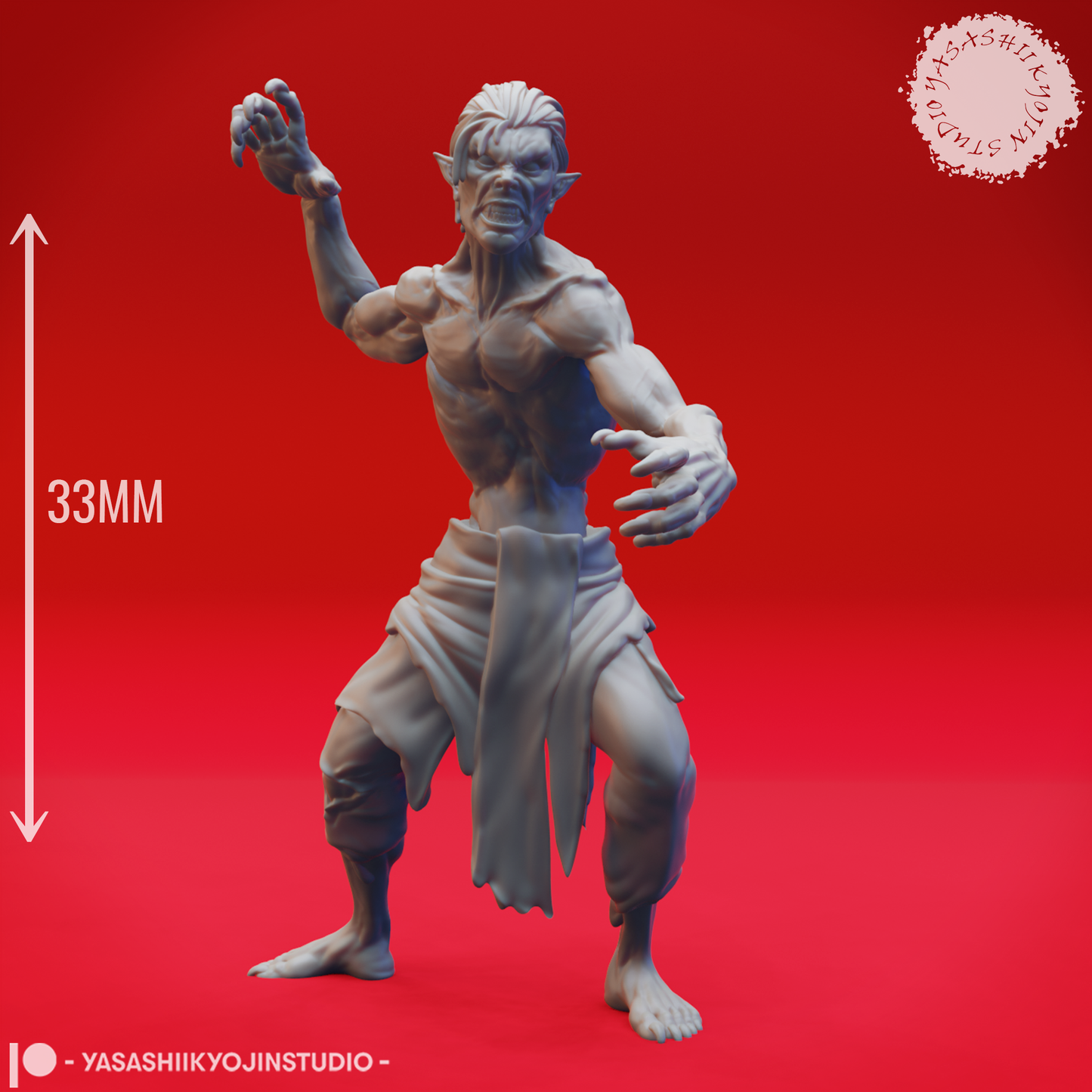 Vampire miniature by Yasashii Kyojin Studio