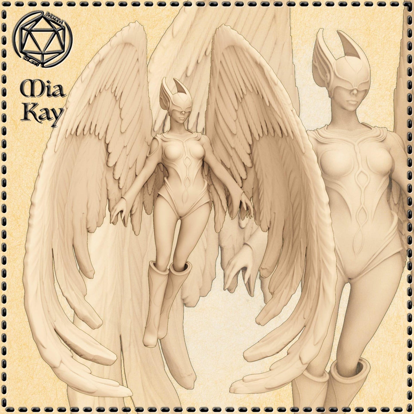 Angel of Radiance miniature by M3DM