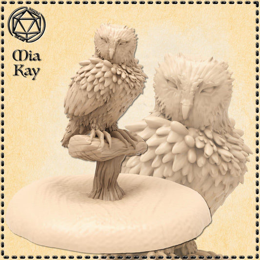 Owl miniature by M3DM