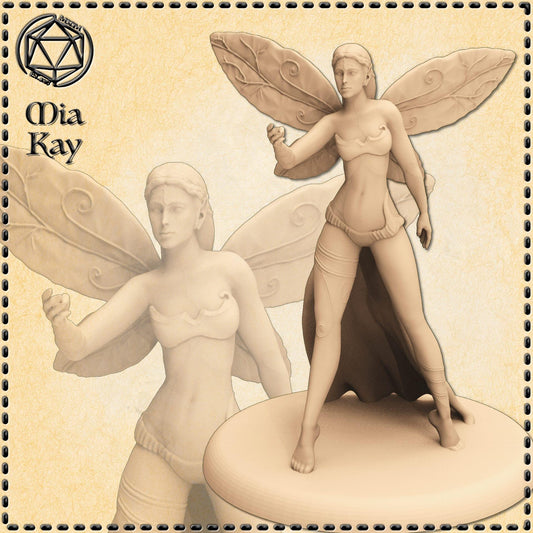 Fey Goddess miniature by M3DM