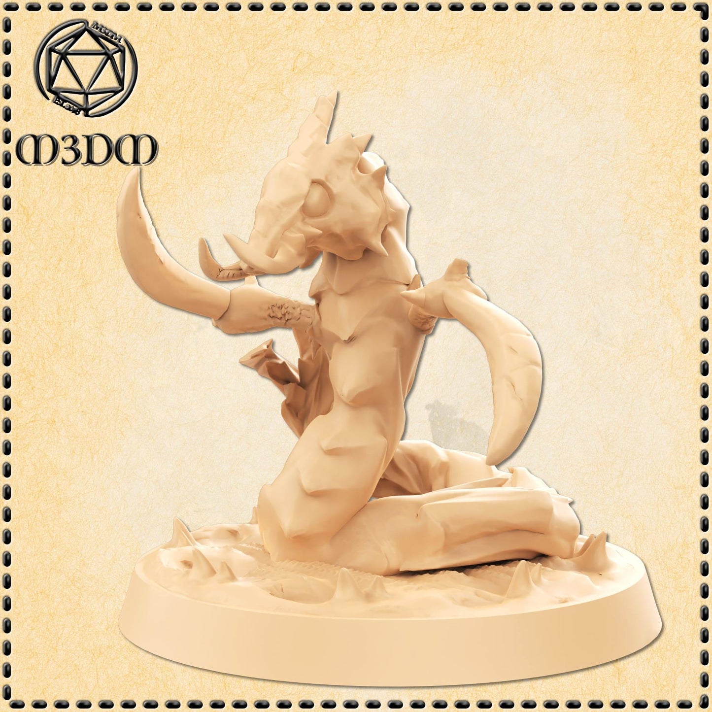 Baby Hive Snake miniature by M3DM