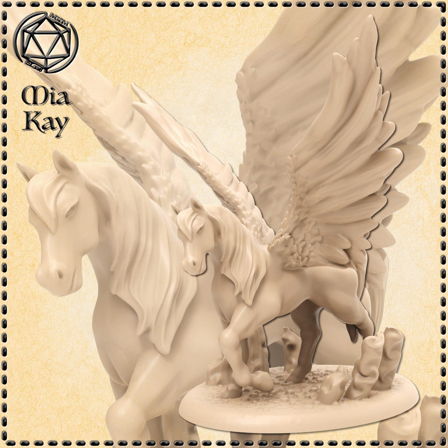 Pegasus miniature by M3DM