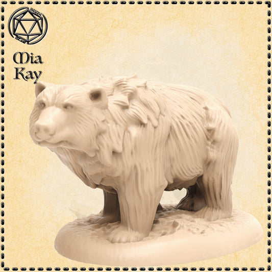 Bear miniature by M3DM