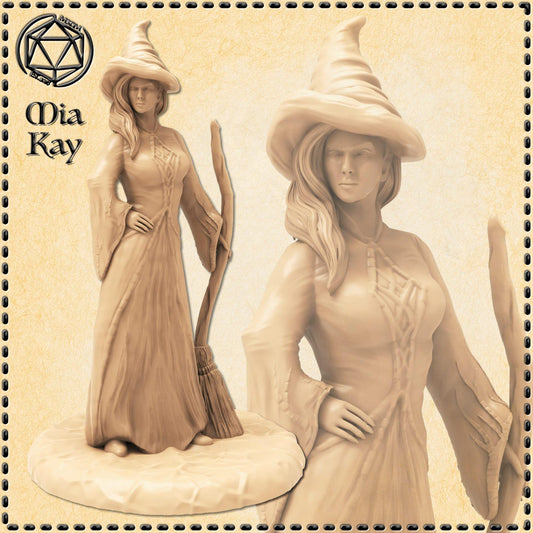 Witch miniature by M3DM