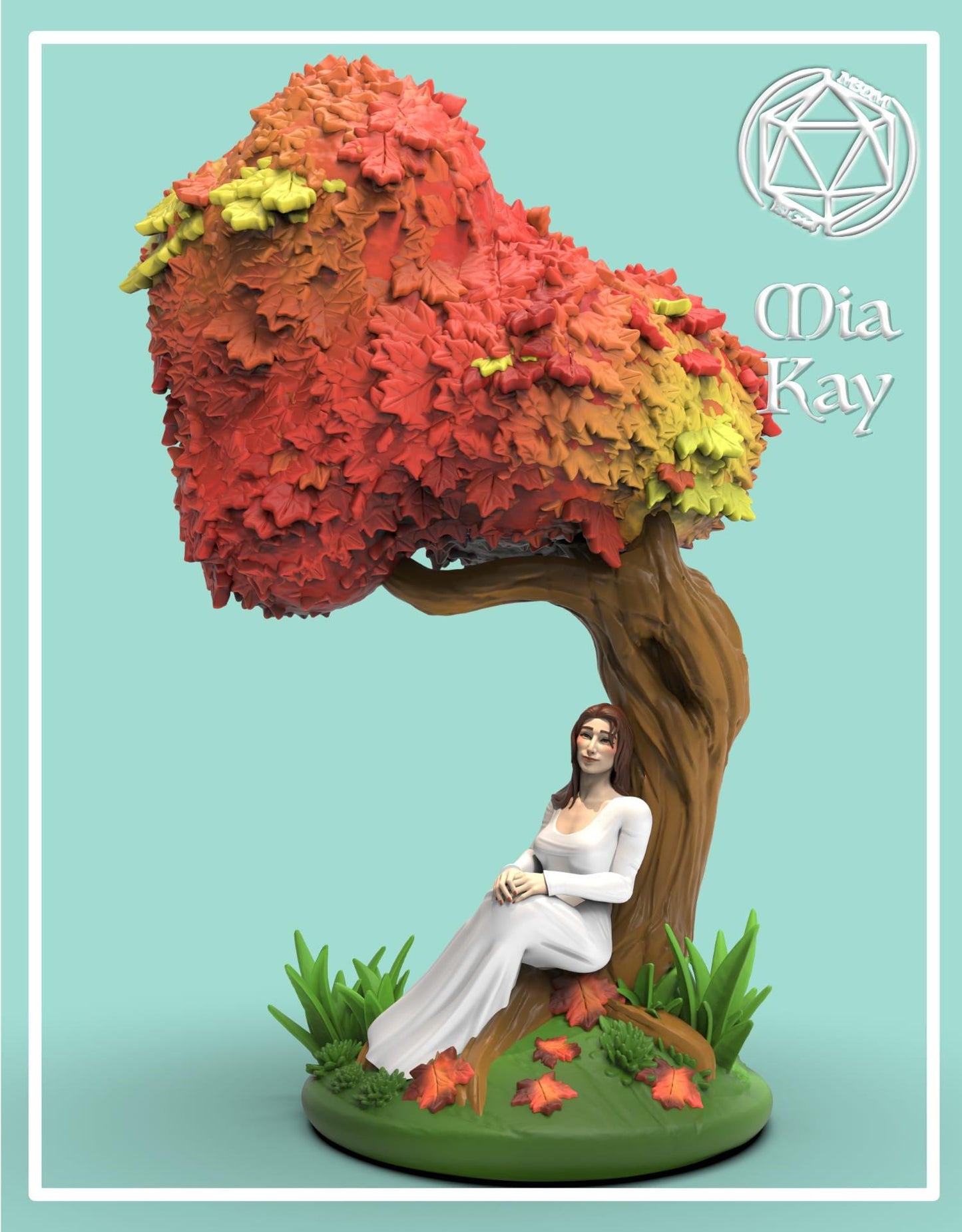 Gaia - Mother Nature miniature by M3DM