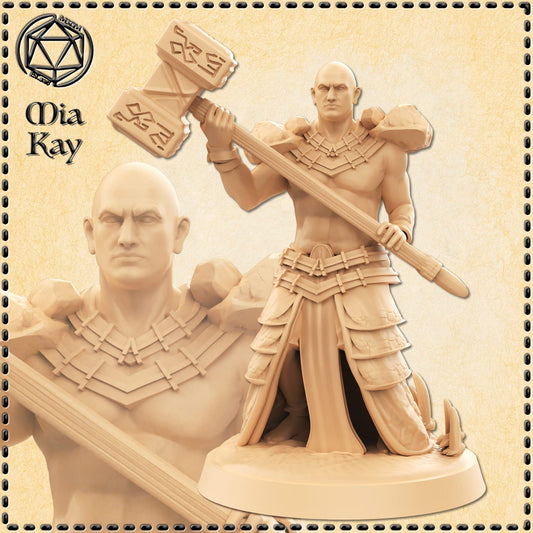 Earthborn Male miniature by M3DM