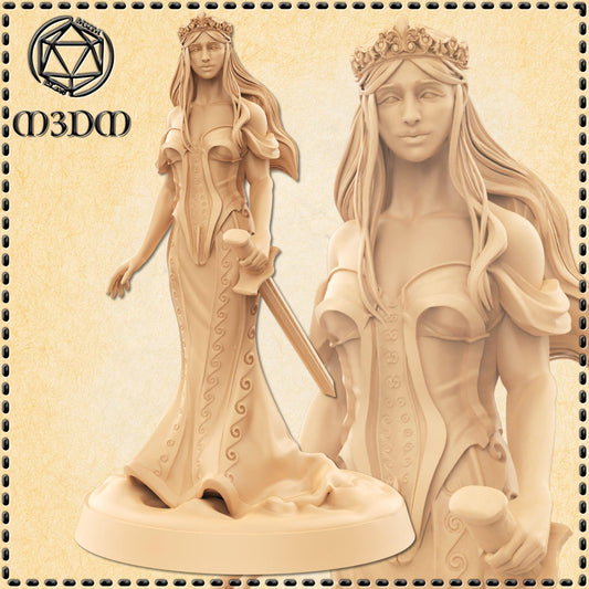 Goddess of Virtue miniature by M3DM