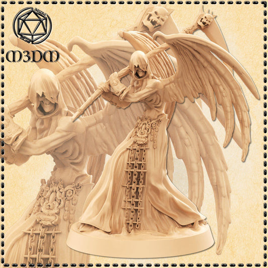 Grim Reaper miniature by M3DM