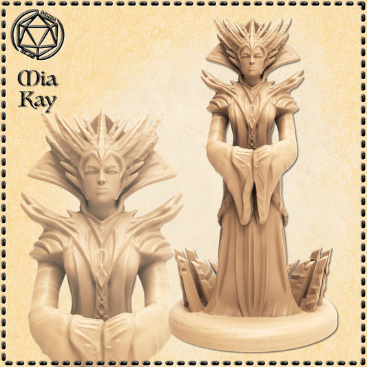 Head Enchantress miniature by M3DM