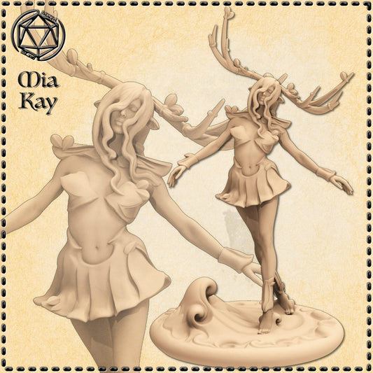 Nature Spirit miniature by M3DM