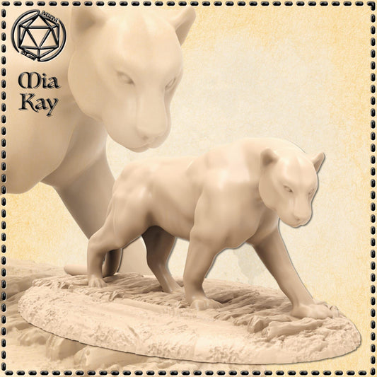 Panther miniature by M3DM