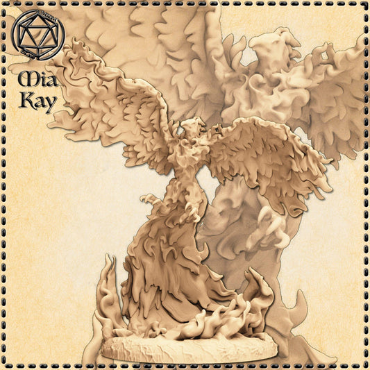 Phoenix miniature by M3DM