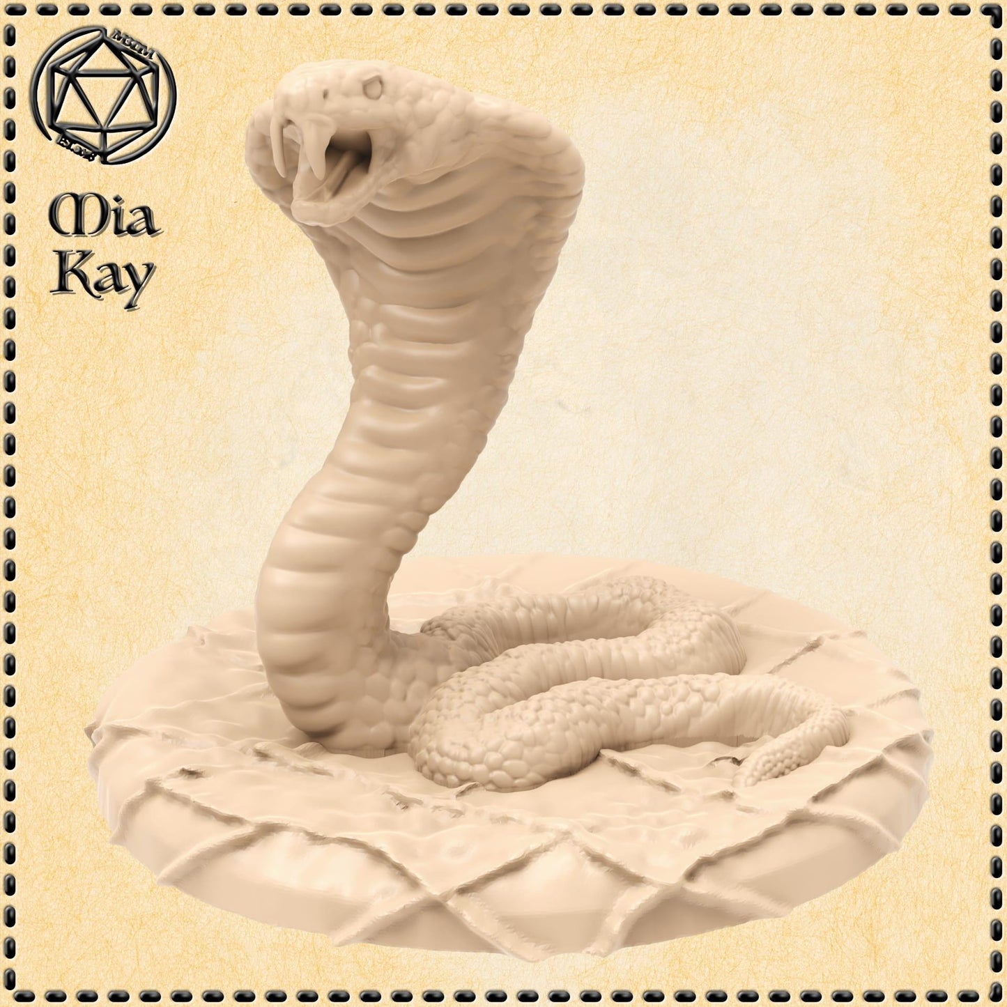 Snake miniature by M3DM