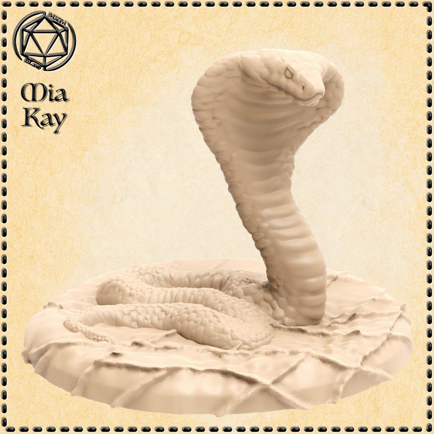 Snake Casual miniature by M3DM