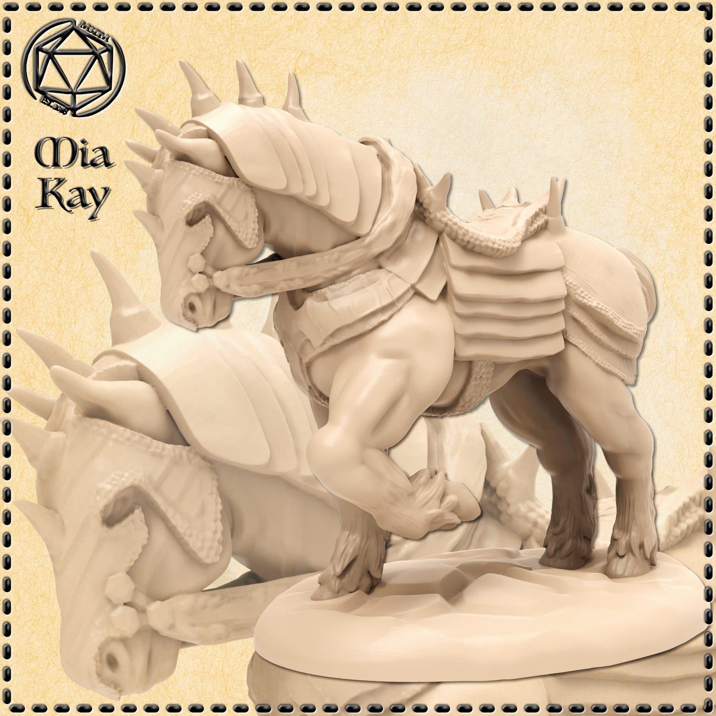 War Horse miniature by M3DM