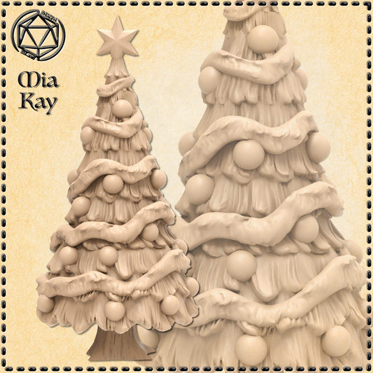 Christmas Tree miniature by M3DM