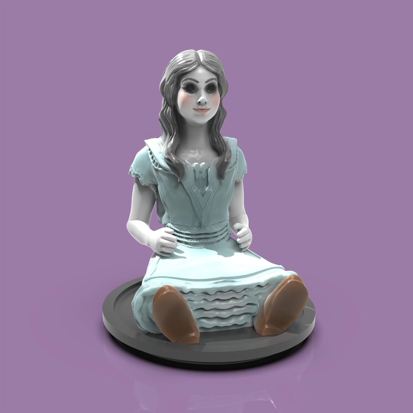Creepy Doll miniature by M3DM