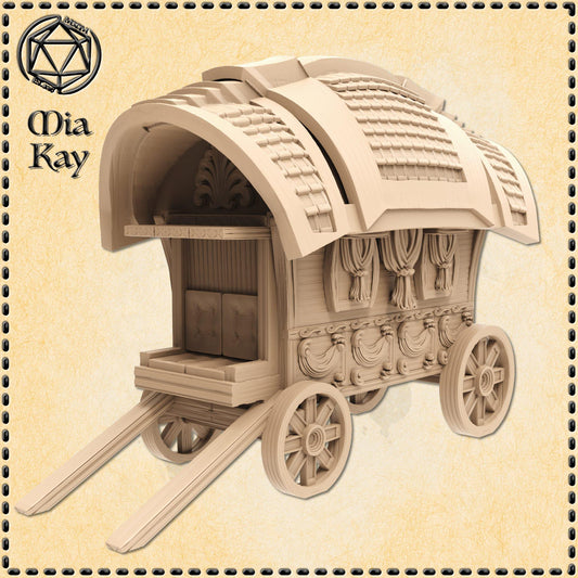 Fancy Carriage miniature by M3DM