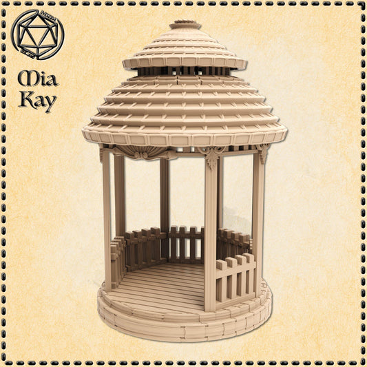 Gazebo mimic miniature by M3DM