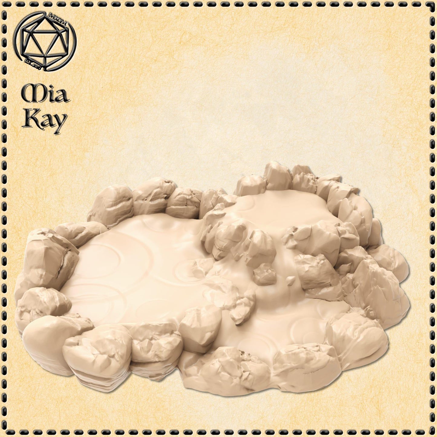 Hot Springs miniature by M3DM