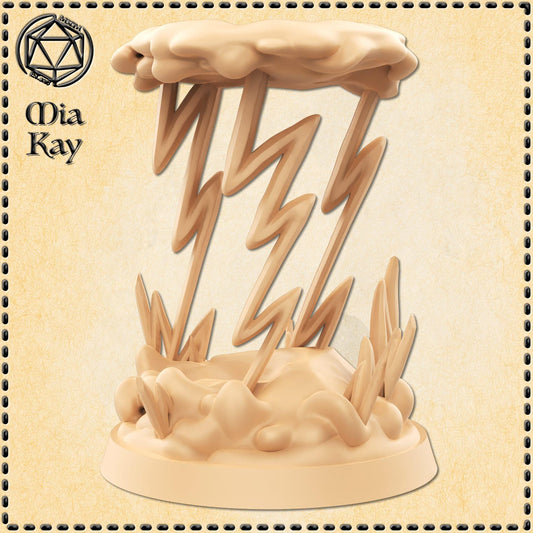 Lightning Storm miniature by M3DM