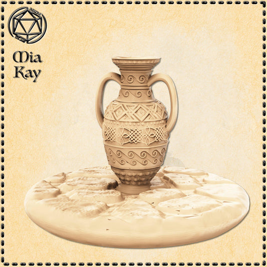 Ornate Vase miniature by M3DM