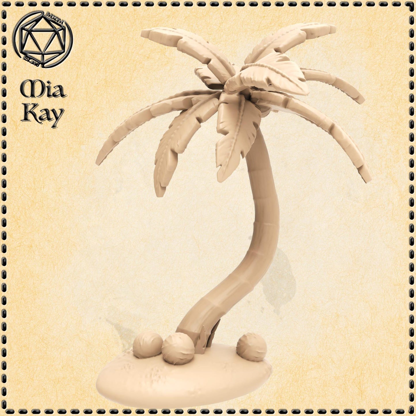 Palm Tree (2 Pack) Straight & Curved miniature by M3DM