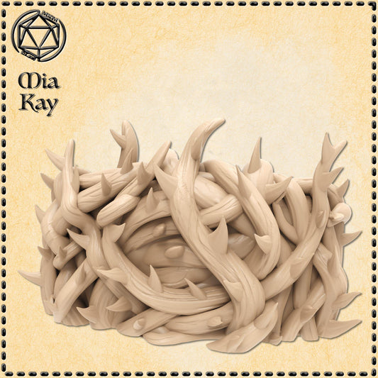 Wall of Thorns miniature by M3DM