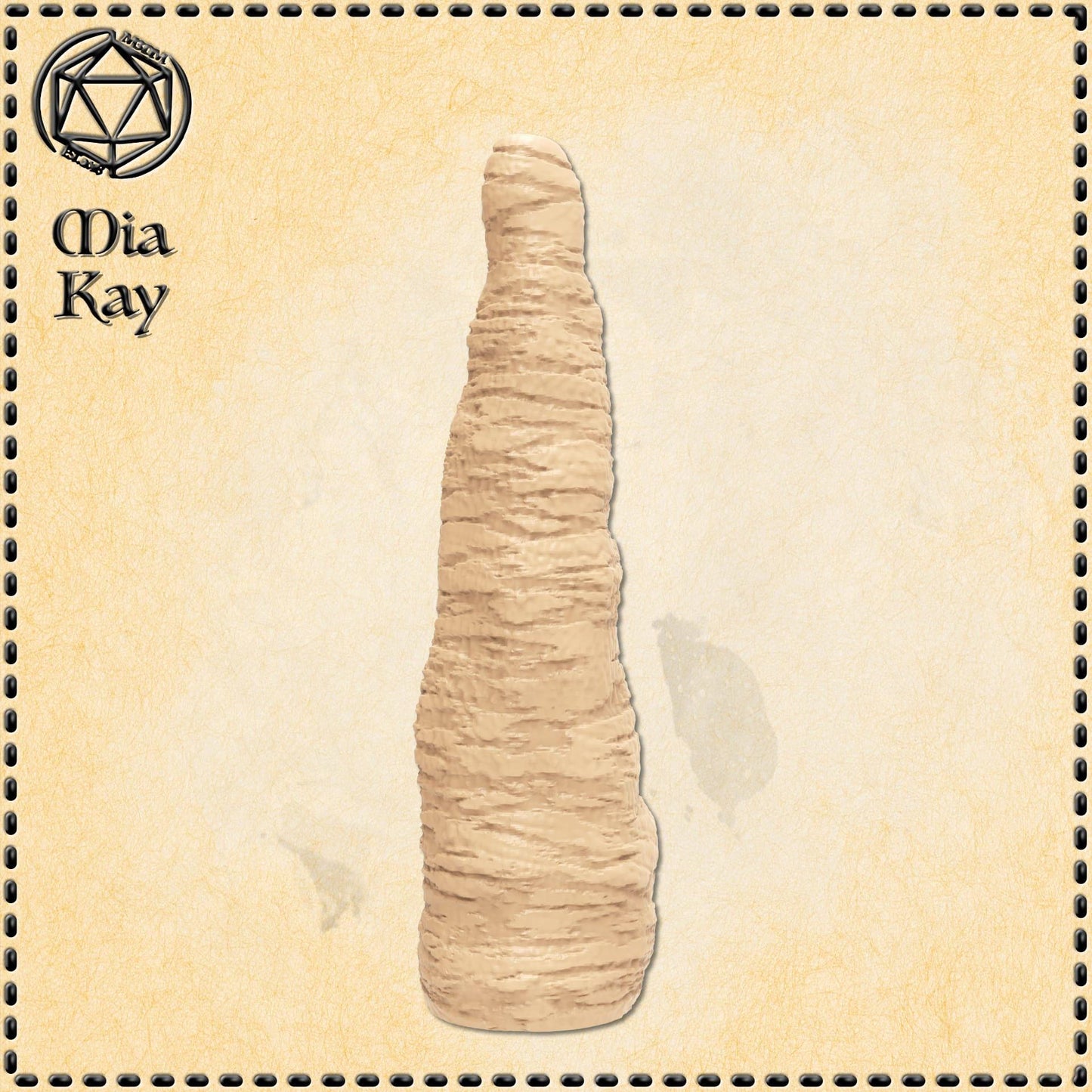 Stalagmite Mimic miniature by M3DM