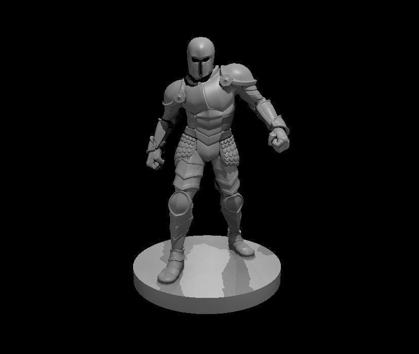 Animated Armor miniature by MZ4250