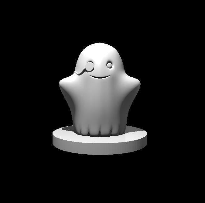 Cute Ghost Investigator miniature by MZ4250