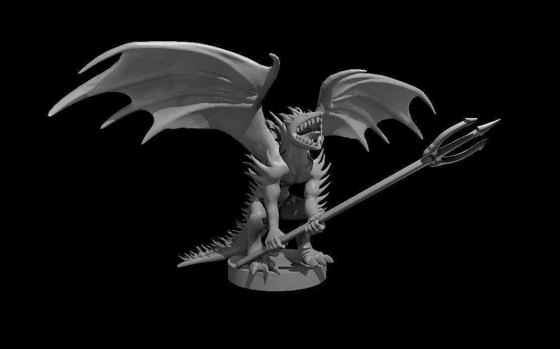 Spined Devil miniature by MZ4250