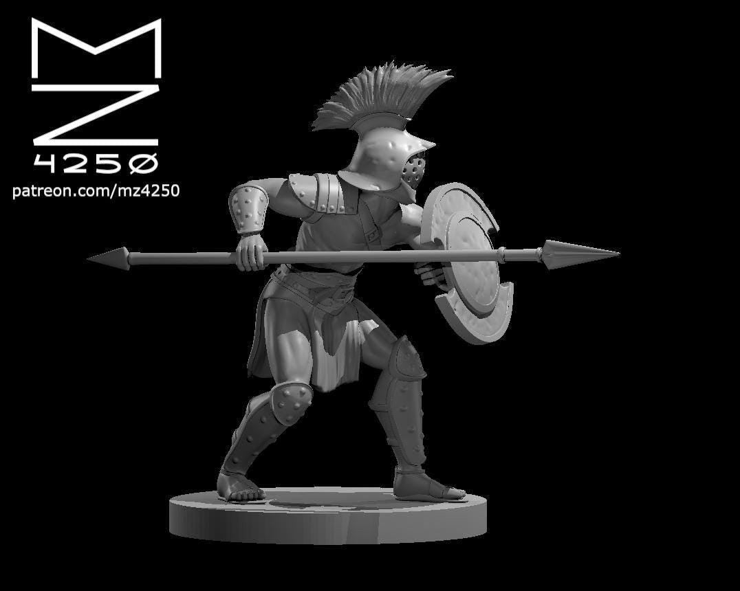 Gladiator Male miniature by MZ4250