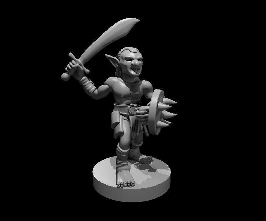Goblin Melee miniature by MZ4250